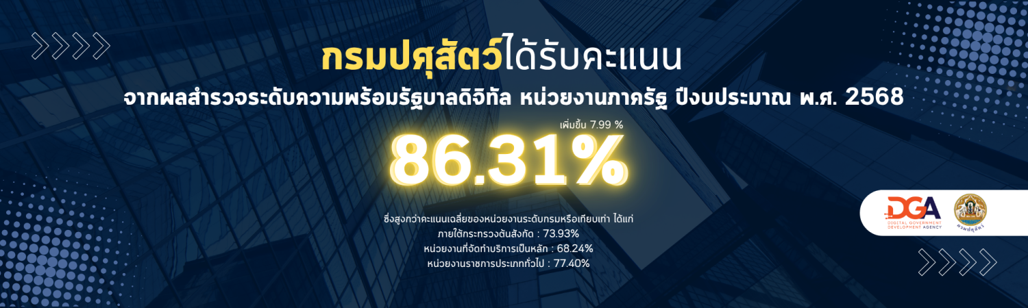 ผลสำรวจระดับความพร้อมรัฐบาลดิจิทัล หน่วยงานภาครัฐ ปีงบประมาณ พ.ศ. 2568